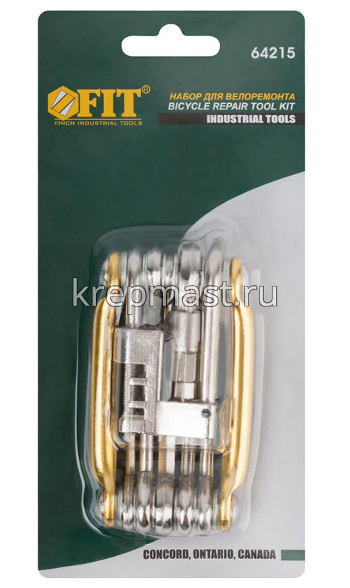 Набор FIT велосипедный для мелкого ремонта 11функций