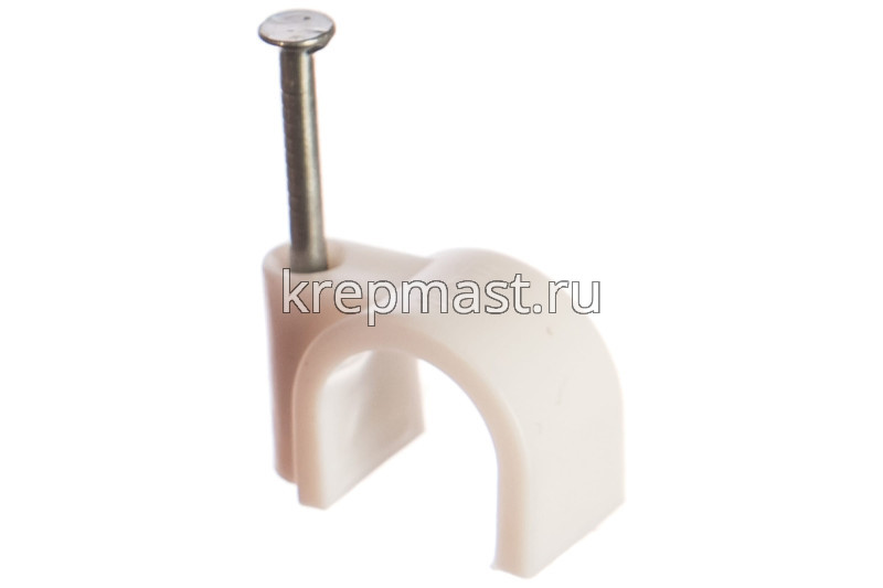 Скобы д/кабеля круглые 12мм