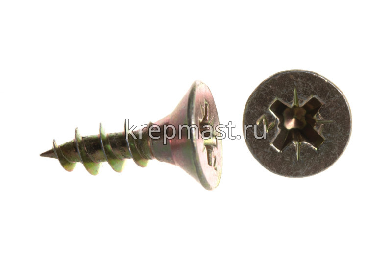 Шуруп универс. желтый цинк 5х 16
