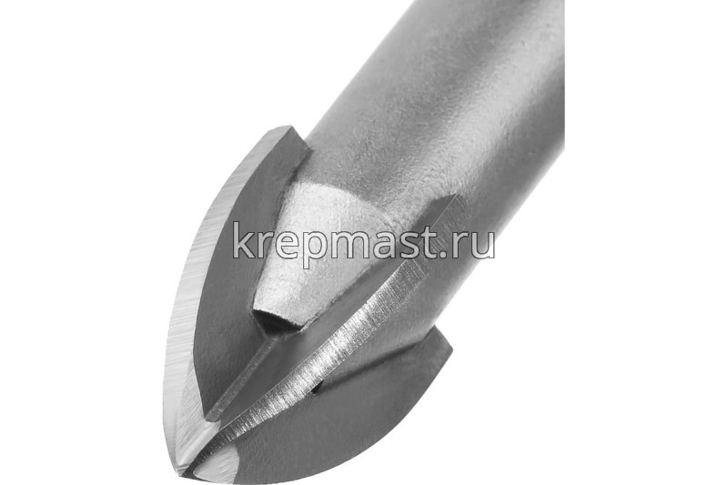 Сверло по стеклу 4мм ЗУБР (с 4мя реж.лезвиями)