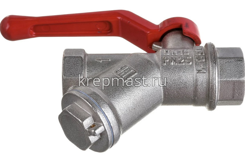 Кран фильтр Ду-15 г/г рычаг