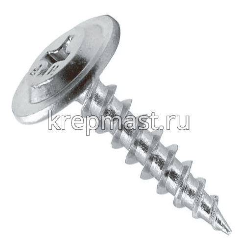 Саморез п/сф головка с п/ш острый 4,2х41 усиленные
