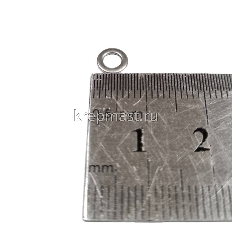 Шайба узкая 3 нерж.А2 DIN 433 уменьшенная