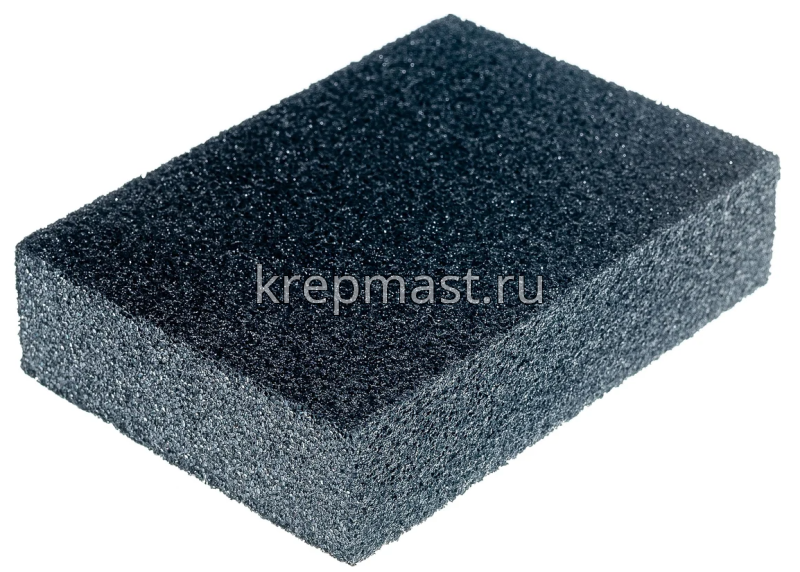 Губка шлифовальная STAYER 4х стороняя 100х68х26мм Р- 80