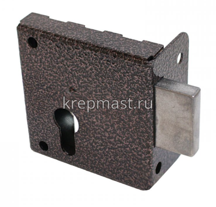 Замок накладной Птимаш ЗН1-1У медь