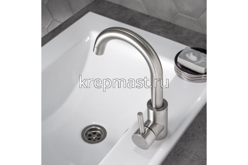 Смеситель д/умывальника SUS 124-001F-1