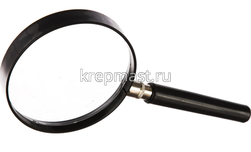 Лупа КУРС 75мм - 3Х в пластиковый корпус