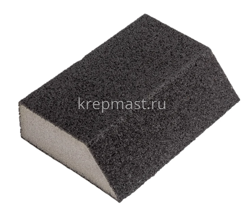 Губка шлифовальная FIT углов. водостойкая 100х70х25мм Р-240