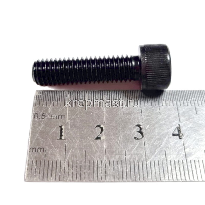 Винт с внутр.шестигранником 8 х 30 черный кл.пр.12.9 п/р DIN 912