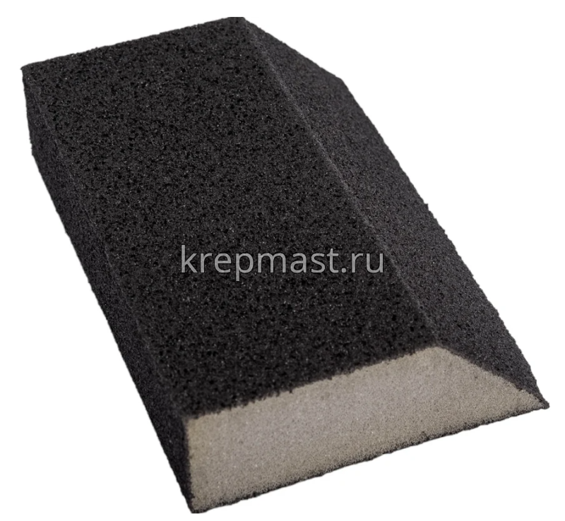 Губка шлифовальная FIT углов. водостойкая 100х70х25мм Р-360