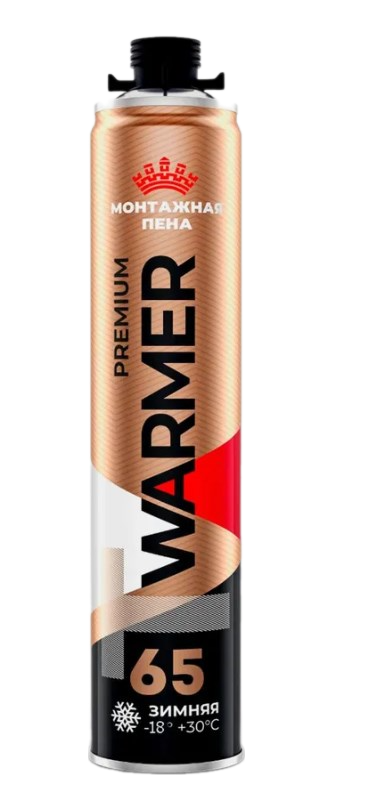 Пена монтажная T WARMER PREMIUM65 875гр зимняя
