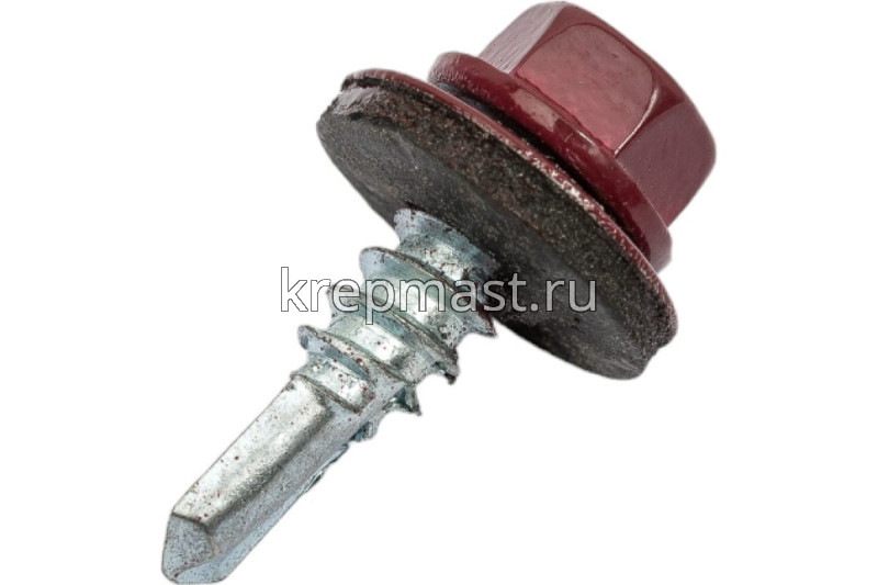 Саморез д/кровли краш. 5,5х19 RAL 3005