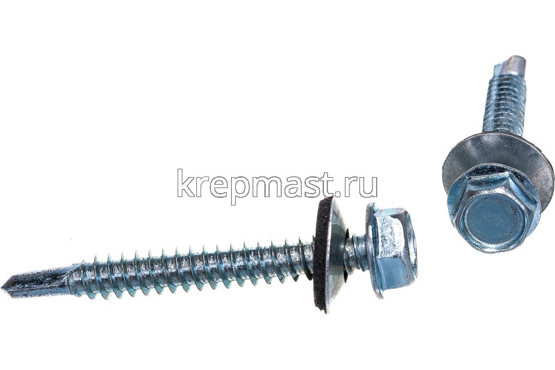 Саморез д/кровли 6,3х 51 оцинк