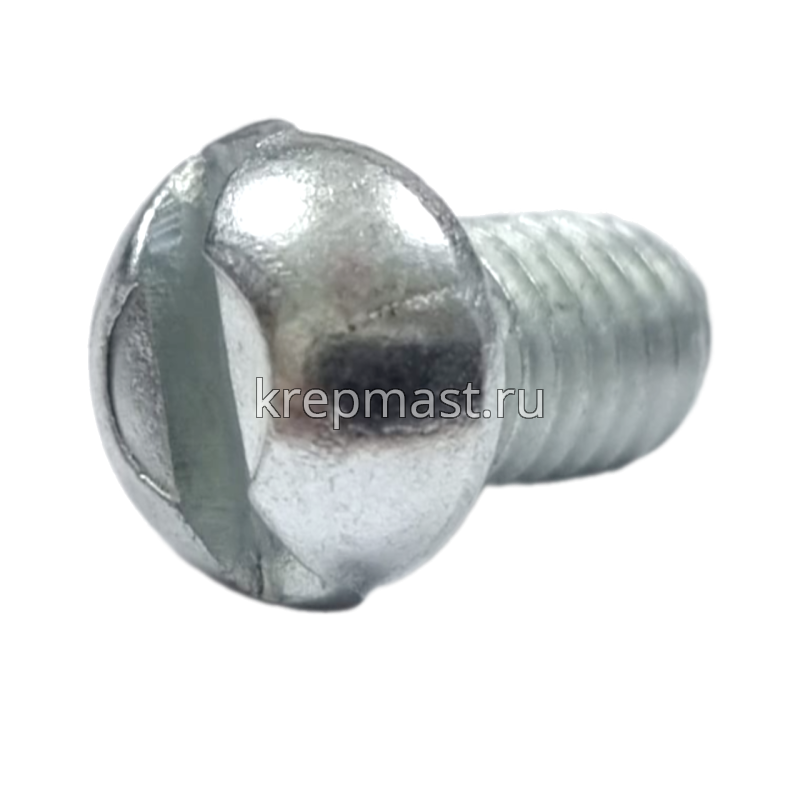 Винт п/цил 6,0х10 DIN 7985 (шлиц)