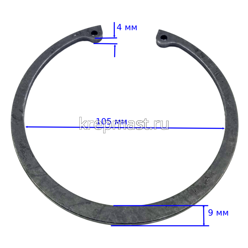 Шайба стопор. М105 Отверстие DIN 472
