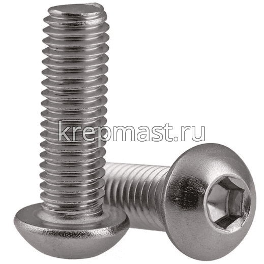 Винт ISO 7380 с внутр.шестигр. 6х 30 10,9