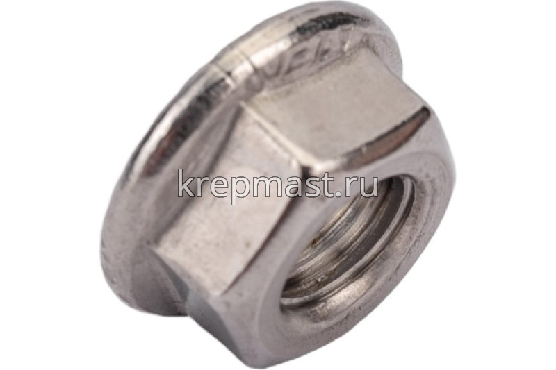 Гайка с фланцем DIN 6923 М 8 нерж.А2