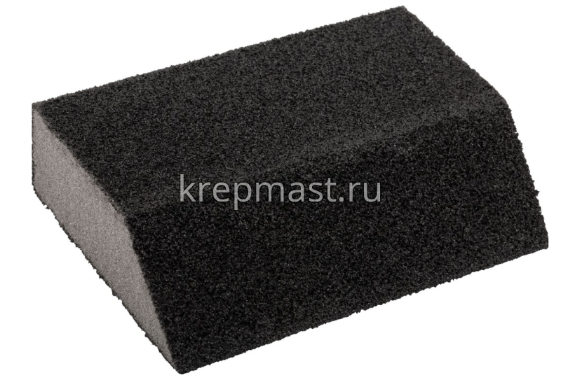Губка шлифовальная FIT углов. водостойкая 100х70х25мм Р- 60