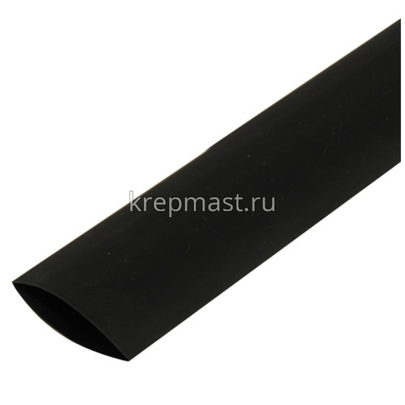 Трубка термоус.12/6 черная