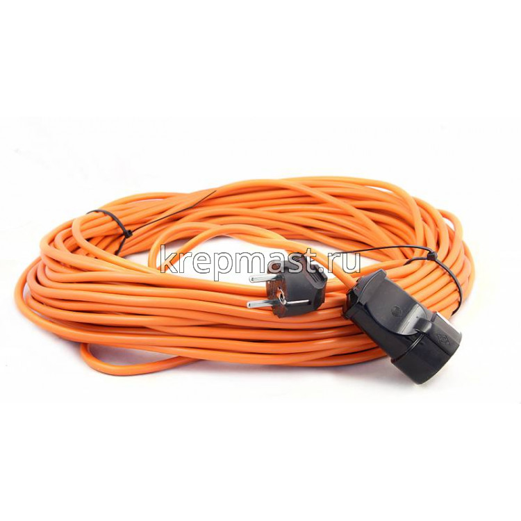 Удлинитель б/катушки 1х30м ПВС 3х0,75 c/з НА РАМКЕ