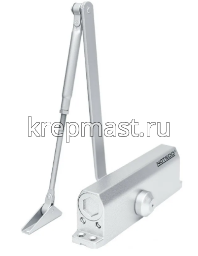 Доводчик дверной серебро DC-080 до 60-120кг