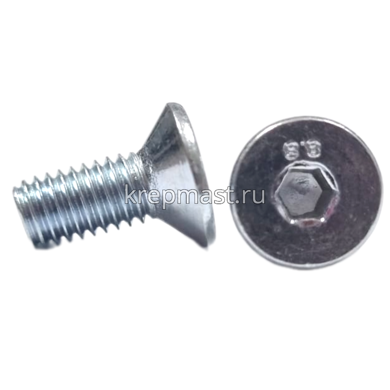 Винт с внут. шестиг. потай голов. 5х12 кл.пр.8,8 DIN 7991