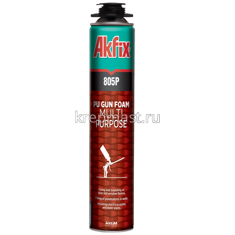 Пена монтажная AKFIX 805P PRO 750мл