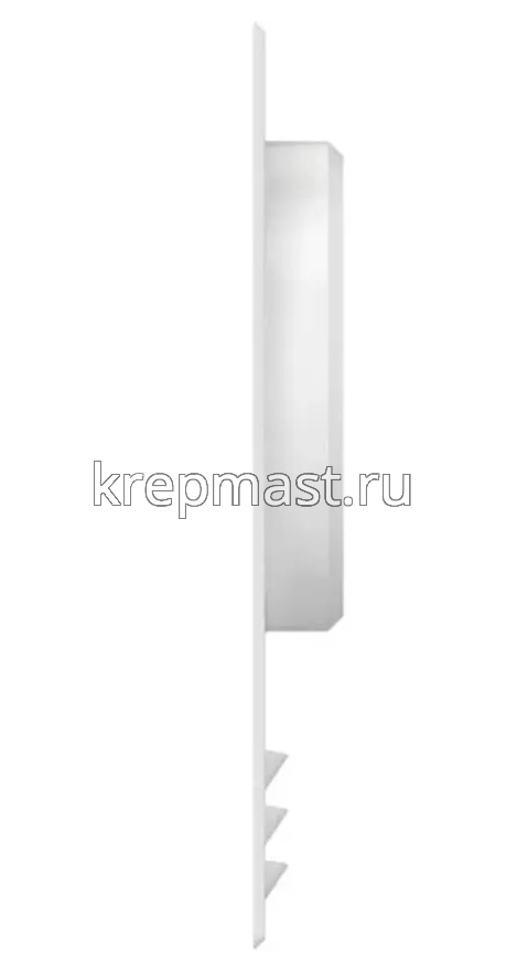 Площадка торц. с решеткой 125мм