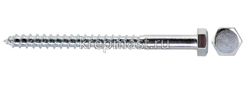 Шуруп д/ крепления дер. лаг 8х200