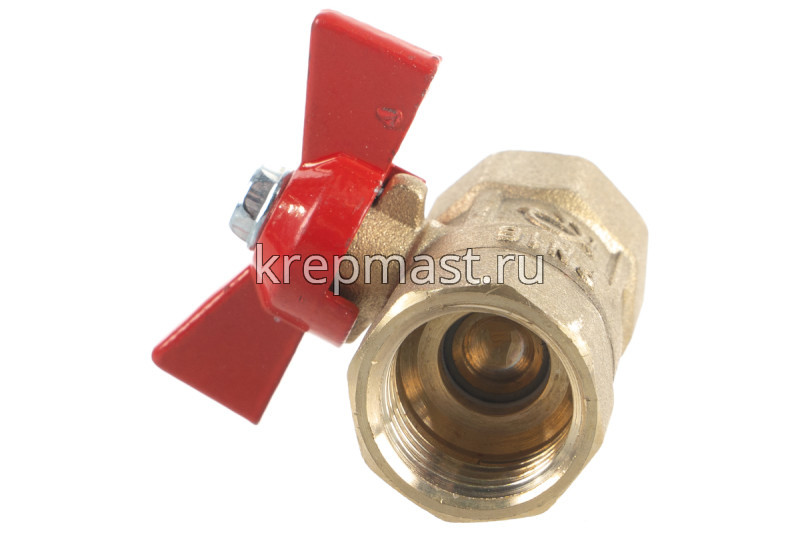 Кран шар Ду-15 м/м баб 1/2"