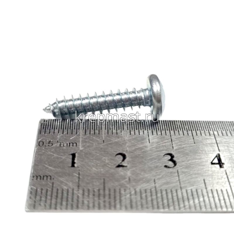 Саморез п/сфер гол. 5,5 х25 DIN 7981