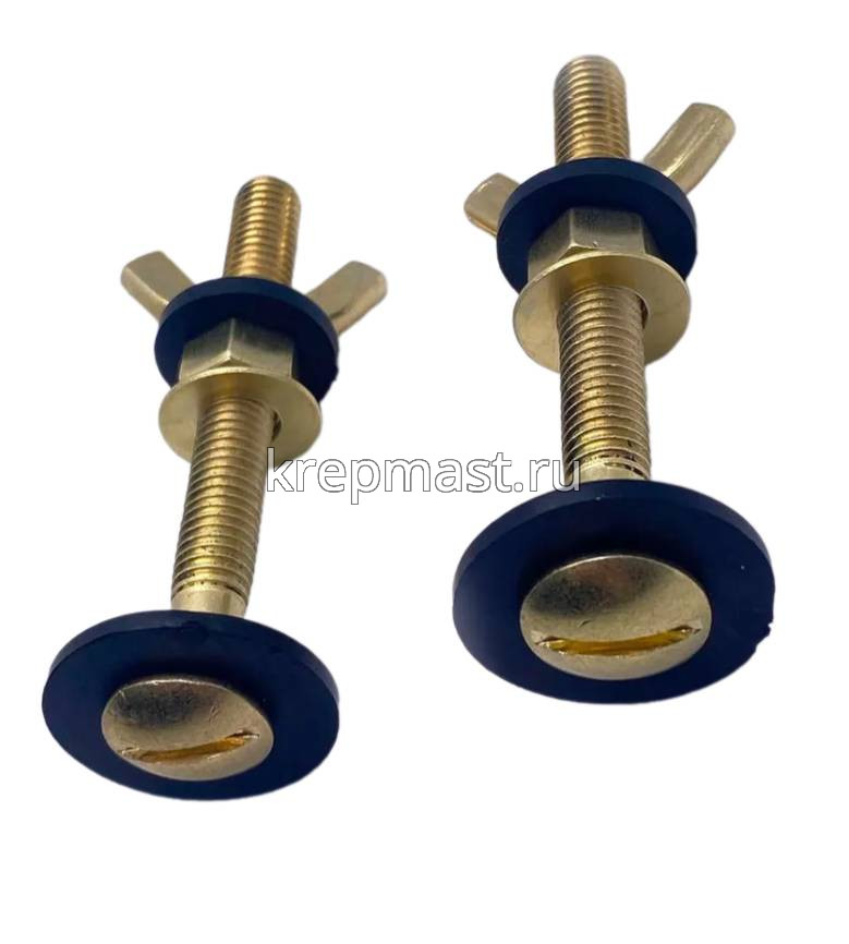 Крепления бачка к унитазу 8х80 / 6х 80 оцинк.