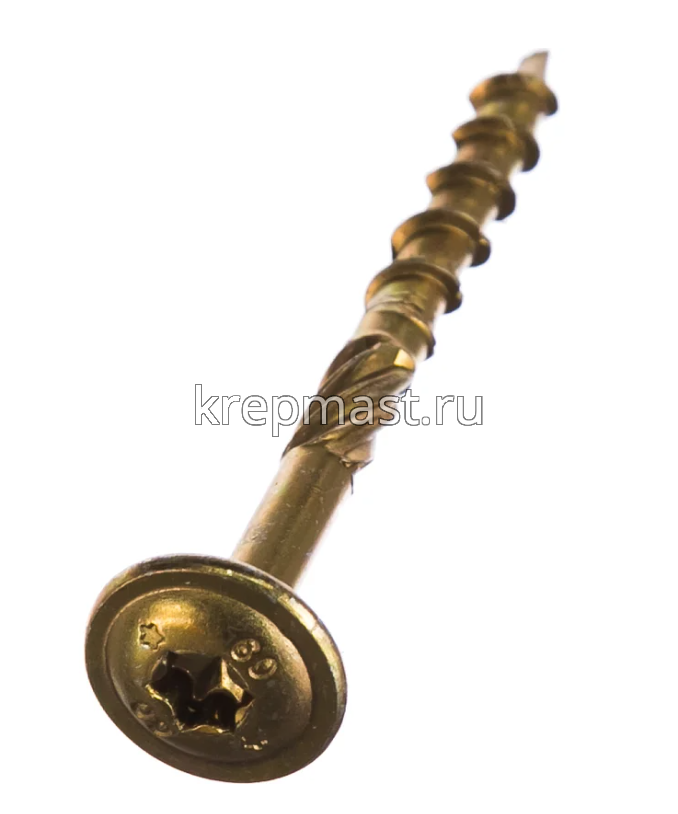 Шуруп с/нарез. для дерева с пресс шайбой 6х 60 Тх