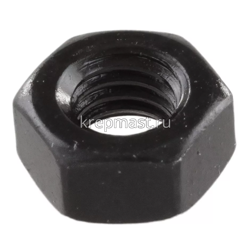 Гайка 6-гр. М 16 DIN 934 (2,0) кл.пр.12.0 черная