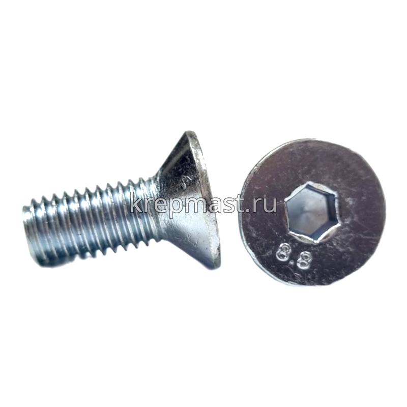 Винт с внут. шестиг. потай голов. 10х 25 кл.пр.8,8 DIN 7991