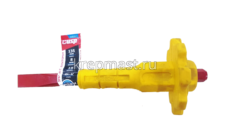 Зубило с протектером УСПЕХ 135х8х10мм