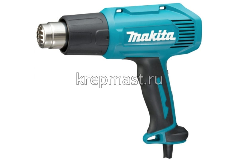 Фен MAKITA (1600Вт, 350/500С кейс) с насадками