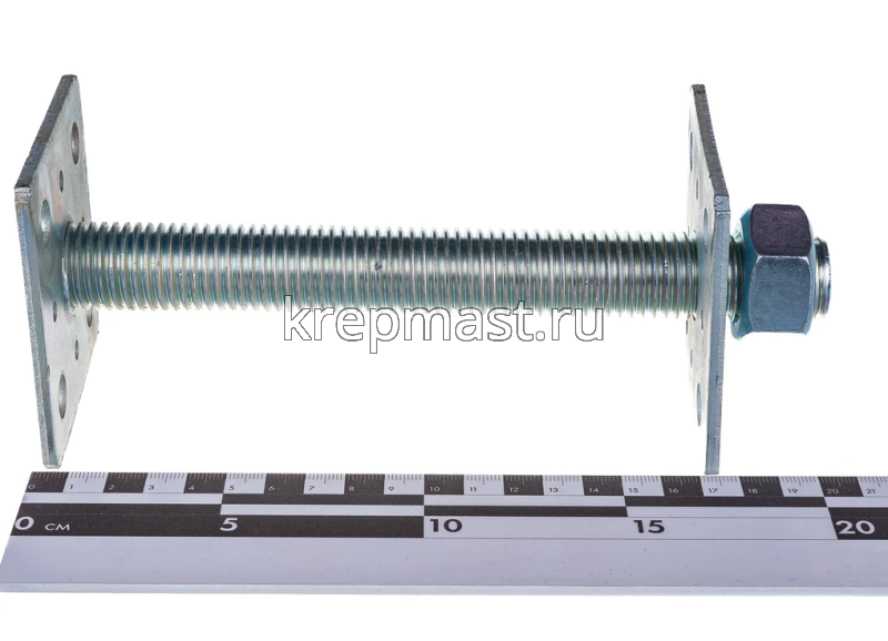 Стойка регулировочная 80 х 80 h=20 d=20мм