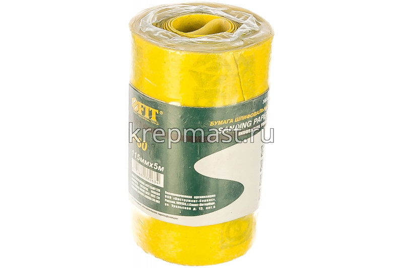 Бумага нажд.в рул.USPEX водост.115мм х 5м Р- 60