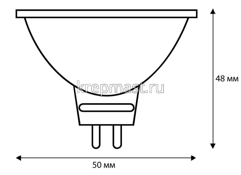 Лампа GU5.3 JCDR 9Вт 6000К