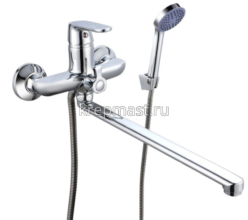 Смеситель д/ванны SL 123-006E с длинным изливом