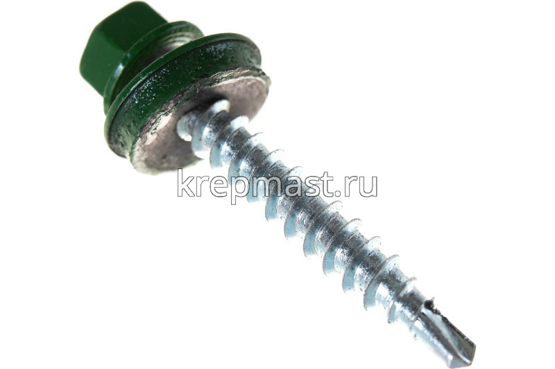 Саморез д/кровли краш. 4,8х35(38) RAL 6002