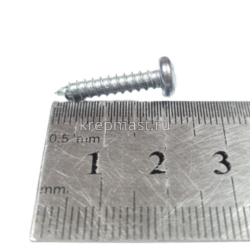 Саморез п/сфер гол. 3,9х19 DIN 7981