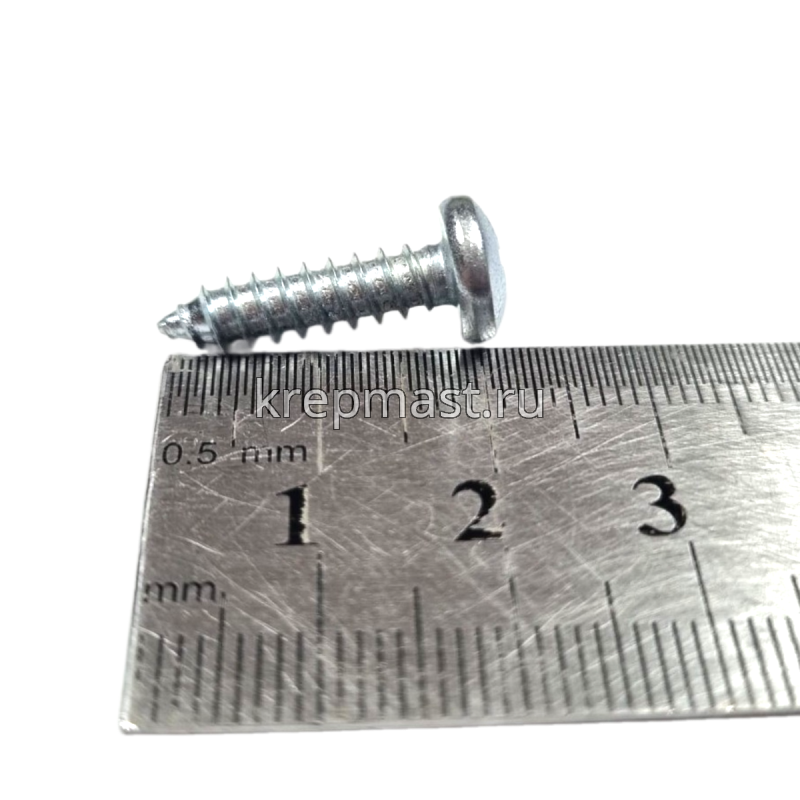 Саморез п/сфер гол. 4,8 х19 DIN 7981