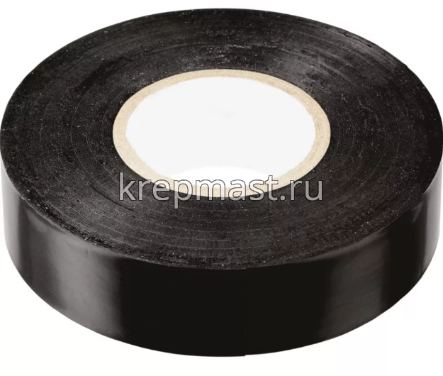 Изолента ПВХ цветная НЕ ГОРЮЧАЯ 19мм чёрная