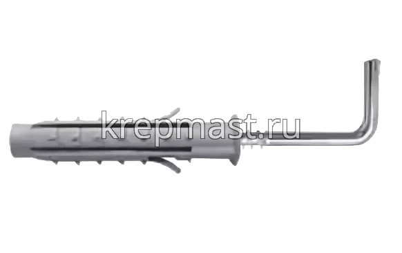 Шуруп-костыль с дюбелем KRHР-10