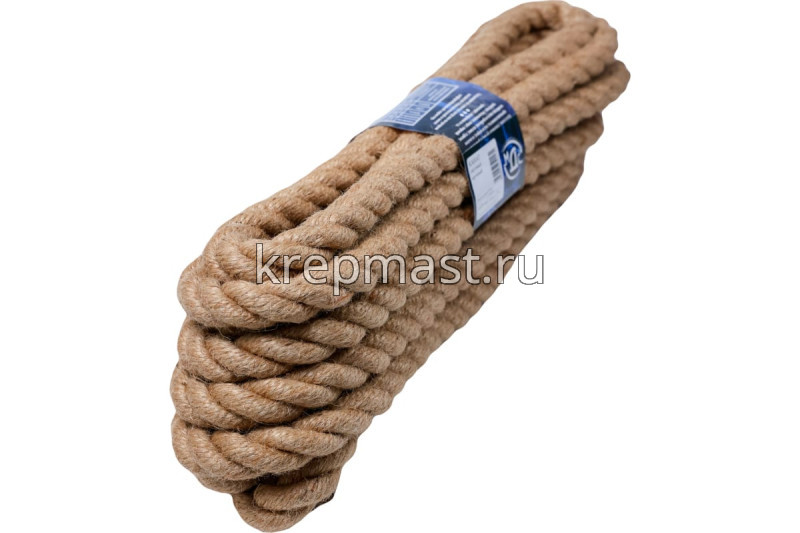 Веревка крученая джутовая 20мм (30м)