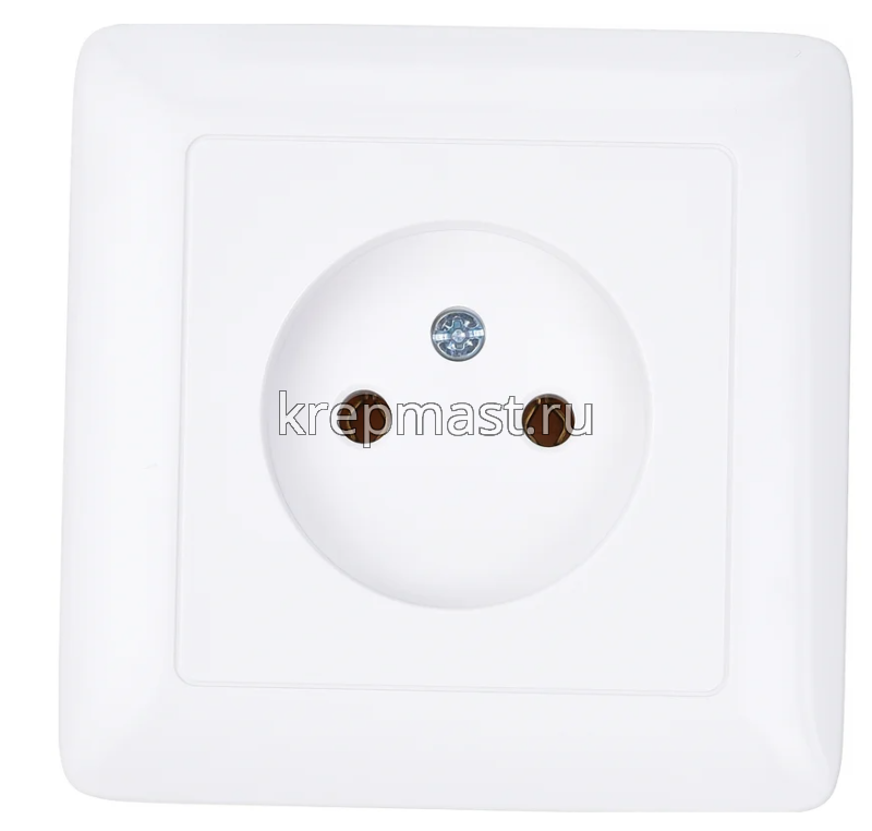 Розетка РС 10-132-б СП белая б/з 1-ая