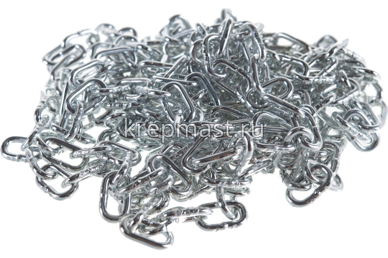 Цепь короткозвенная 4мм D1 (по 40, 50м)