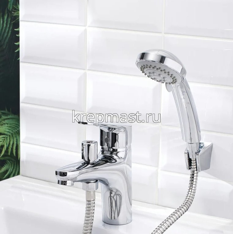 Смеситель д/умывальника B8282-1V латунь